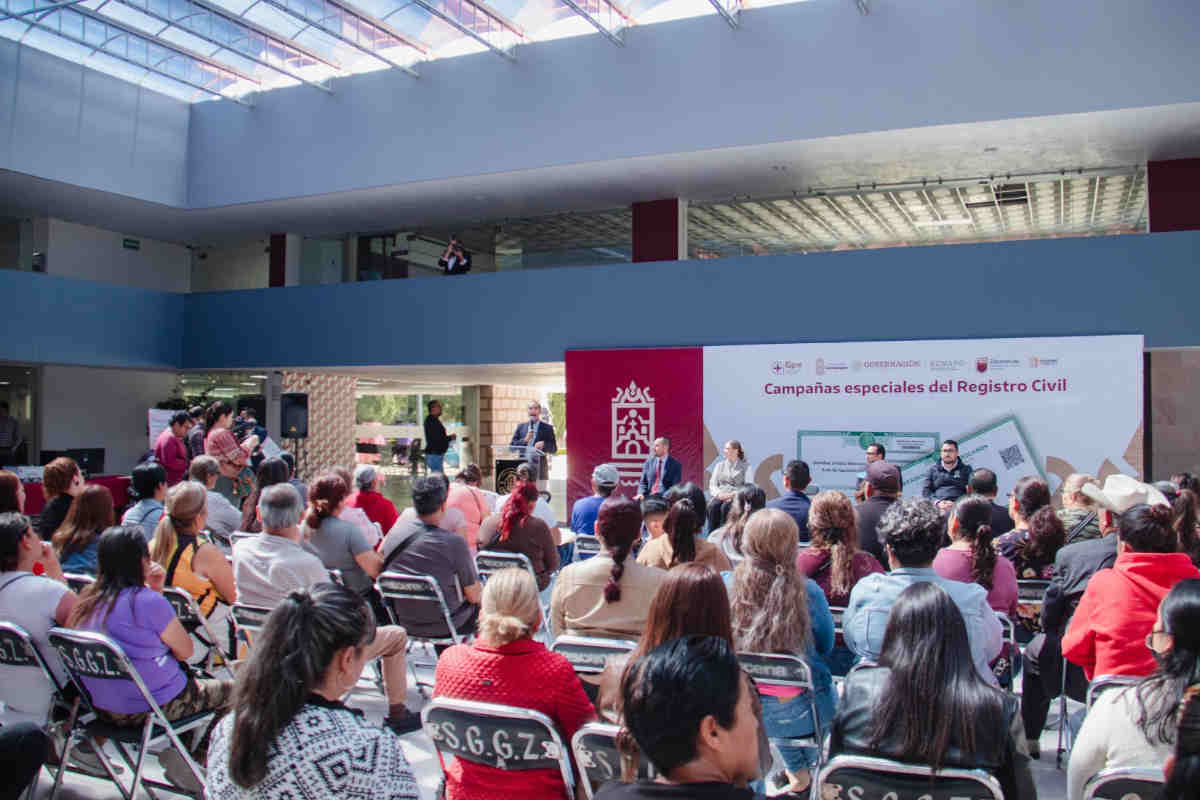 Registro Civil de Guadalupe abre campañas especiales para facilitar trámites