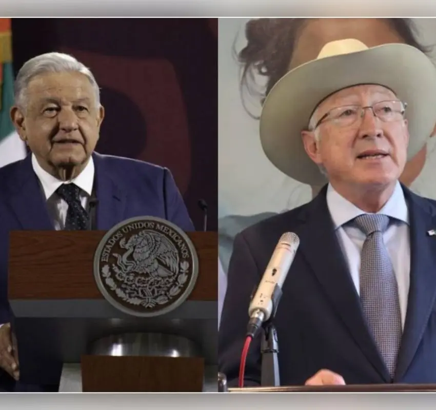 AMLO celebra que ni Ken Salazar ni EU opinen sobre la reforma al Poder Judicial