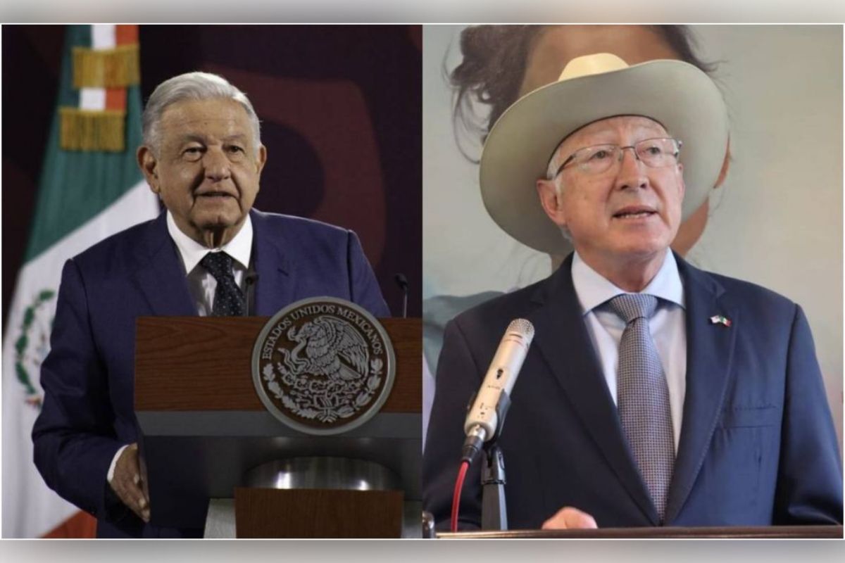 AMLO celebra que ni Ken Salazar ni EU opinen sobre la reforma al Poder Judicial