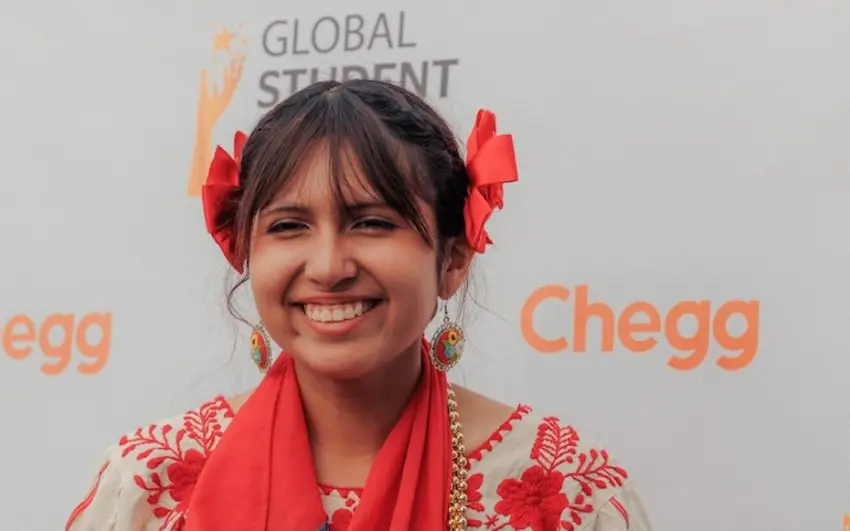 Ángela Elena Olazarán Laureano, la chica mexicana que ganó el premio a la mejor estudiante del mundo