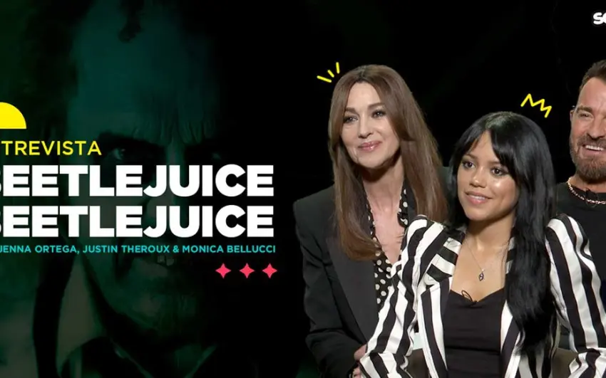 Platicamos con Jenna Ortega, Monica Bellucci y Justin Theroux de ‘Beetlejuice Beetlejuice’