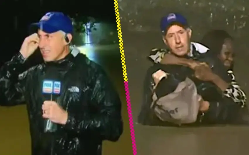 Bob Van Dillen: La historia del reportero que salvó a una mujer atrapada por el huracán Helene 