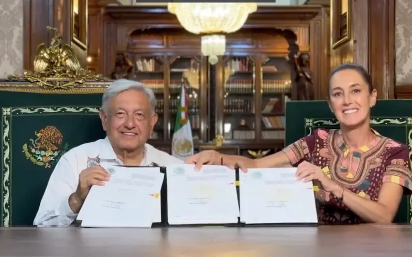 AMLO promulga la Reforma Judicial a horas del Grito