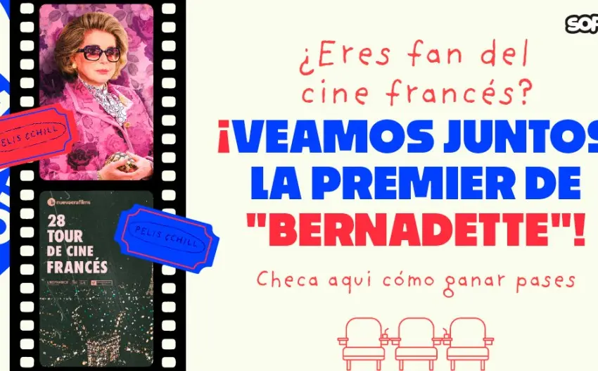 Cinemática te lleva a la premiere de ‘Bernadette’ dentro del Tour de Cine Francés 2024