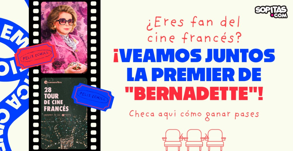 Cinemática te lleva a la premiere de ‘Bernadette’ dentro del Tour de Cine Francés 2024