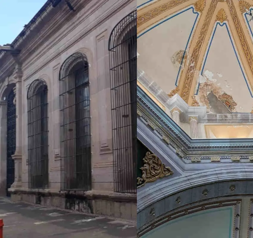 Edificios históricos de Jerez necesitan restauración tras las lluvias: Protección Civil