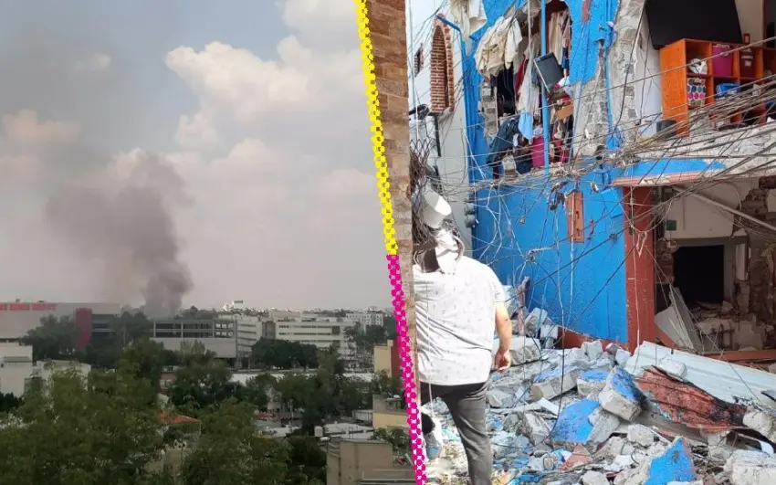 Explosión por fuga de gas en Coyoacán deja niños y adultos heridos