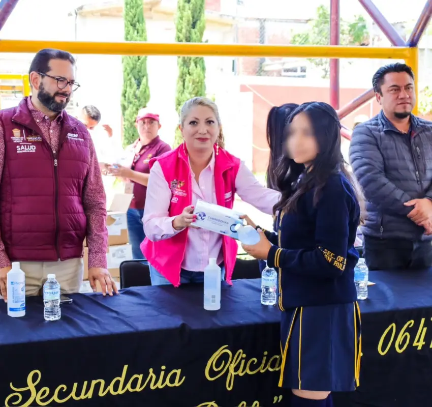 Fortalecen el programa “Regreso a clases con bienestar” en Amecameca y Chalco