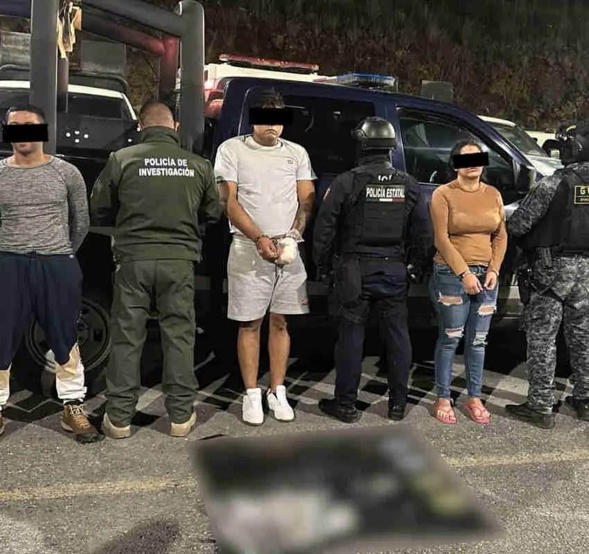Fuerzas de Seguridad desarticula célula delictiva en Guadalupe; hay tres detenidos