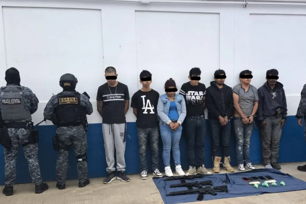 Fuerzas de Seguridad detienen a célula delictiva de siete personas en Villanueva |