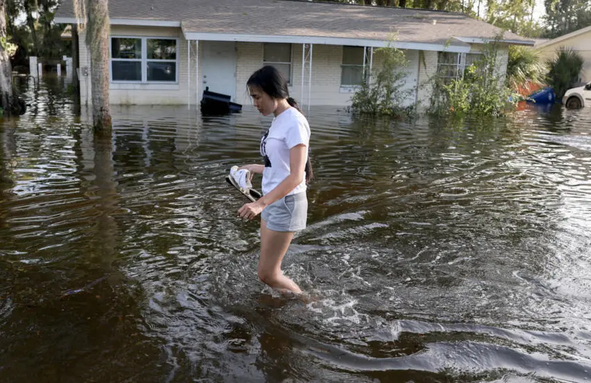 Huracán Helene provoca inundaciones en Estados Unidos