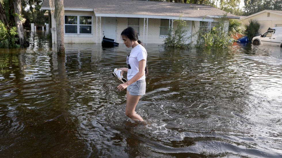 Huracán Helene provoca inundaciones en Estados Unidos