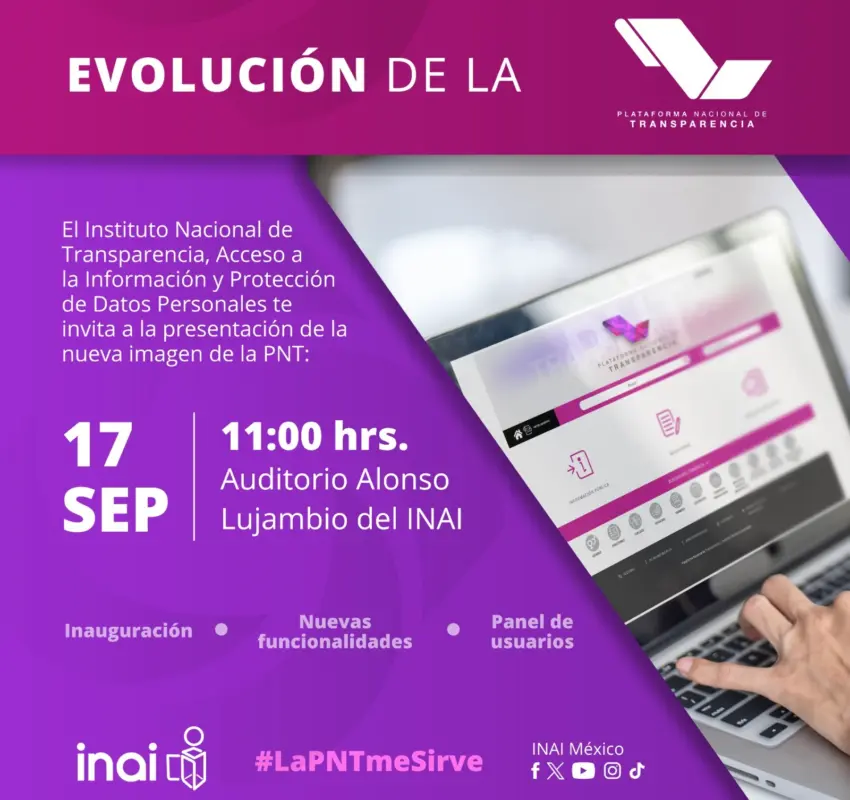 INAI presenta la nueva Plataforma Nacional de Transparencia