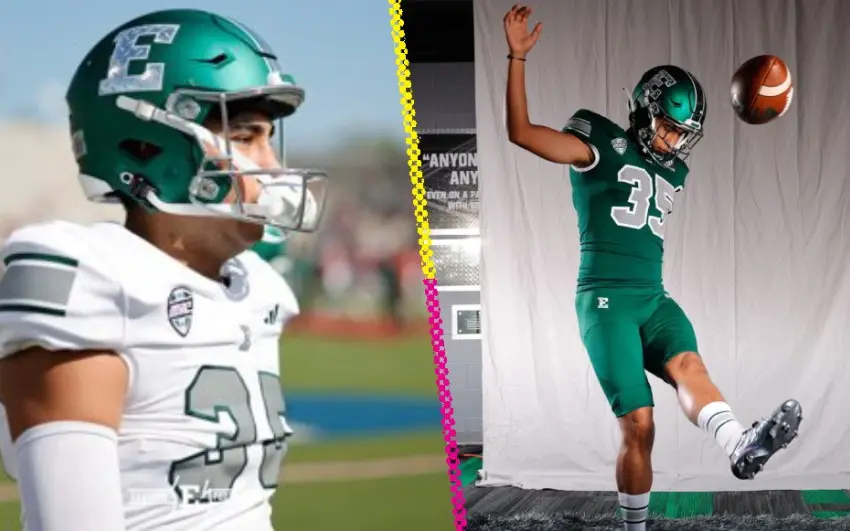 Jesús Gómez, el pateador de Eastern Michigan que podría llegar a la NFL en 2025