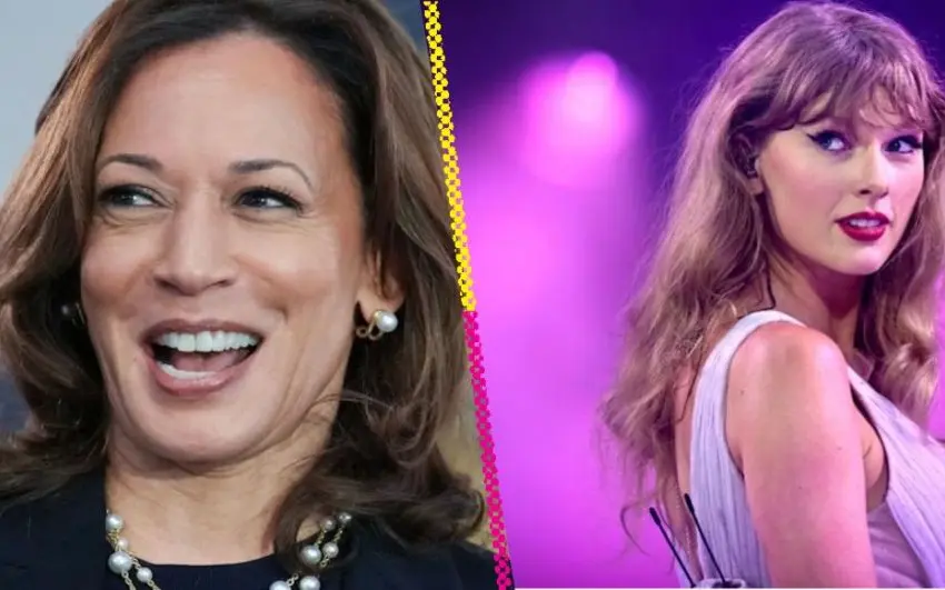 3 razones de Taylor Swift para votar por Kamala Harris