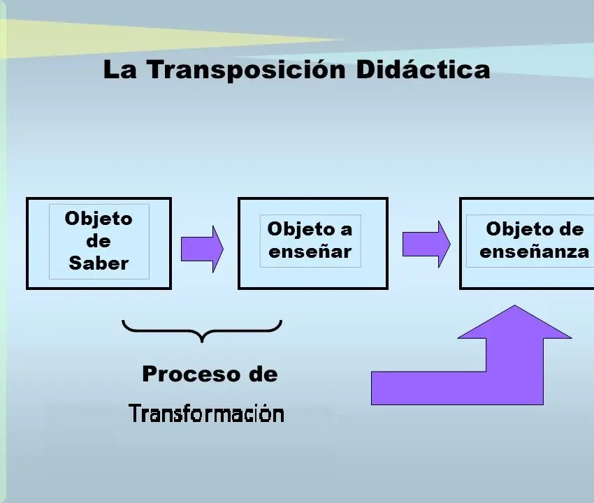 La transposición didáctica