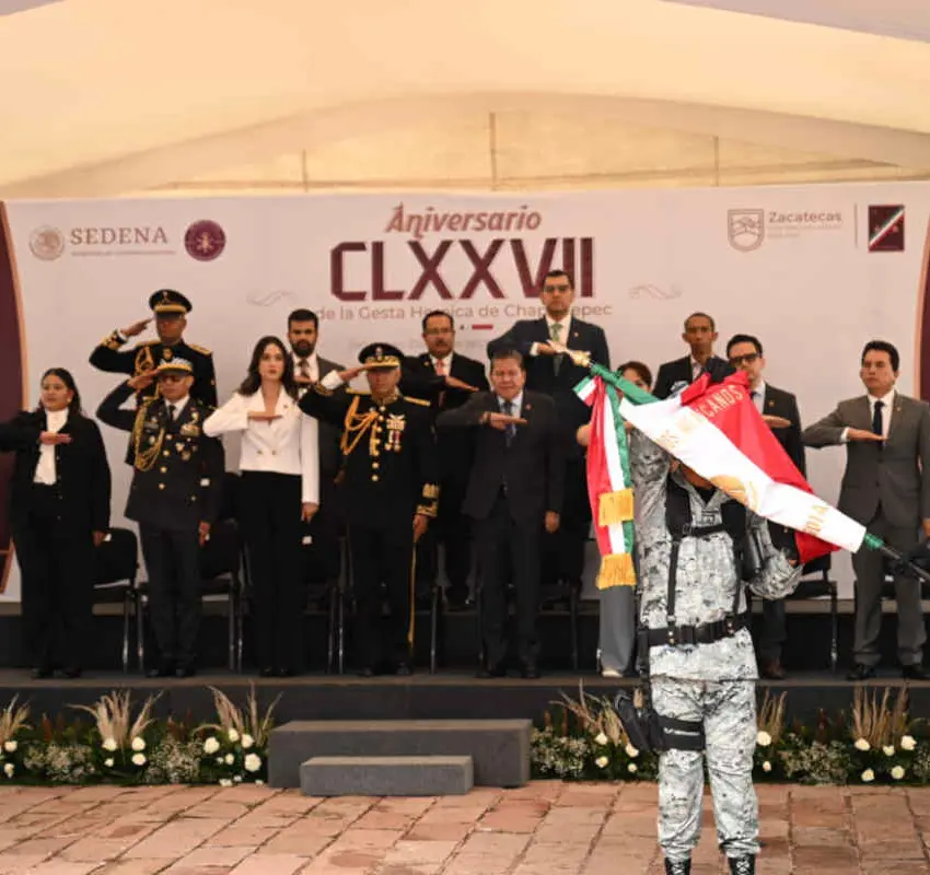 Destacan la Valentía de los Niños Héroes en el 177 Aniversario de la Batalla de Chapultepec