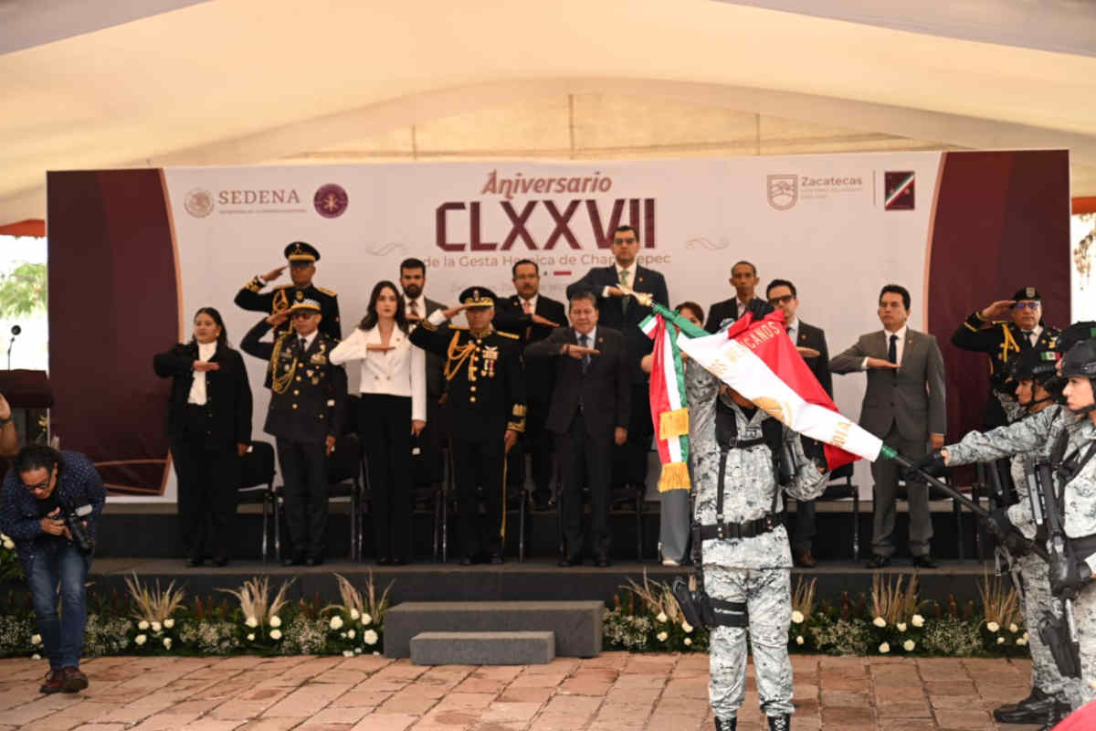 Destacan la Valentía de los Niños Héroes en el 177 Aniversario de la Batalla de Chapultepec