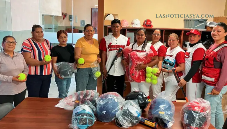 Orla Camino Rojo Fortalece el Deporte Regional con Entrega de Apoyos a Equipos de Béisbol