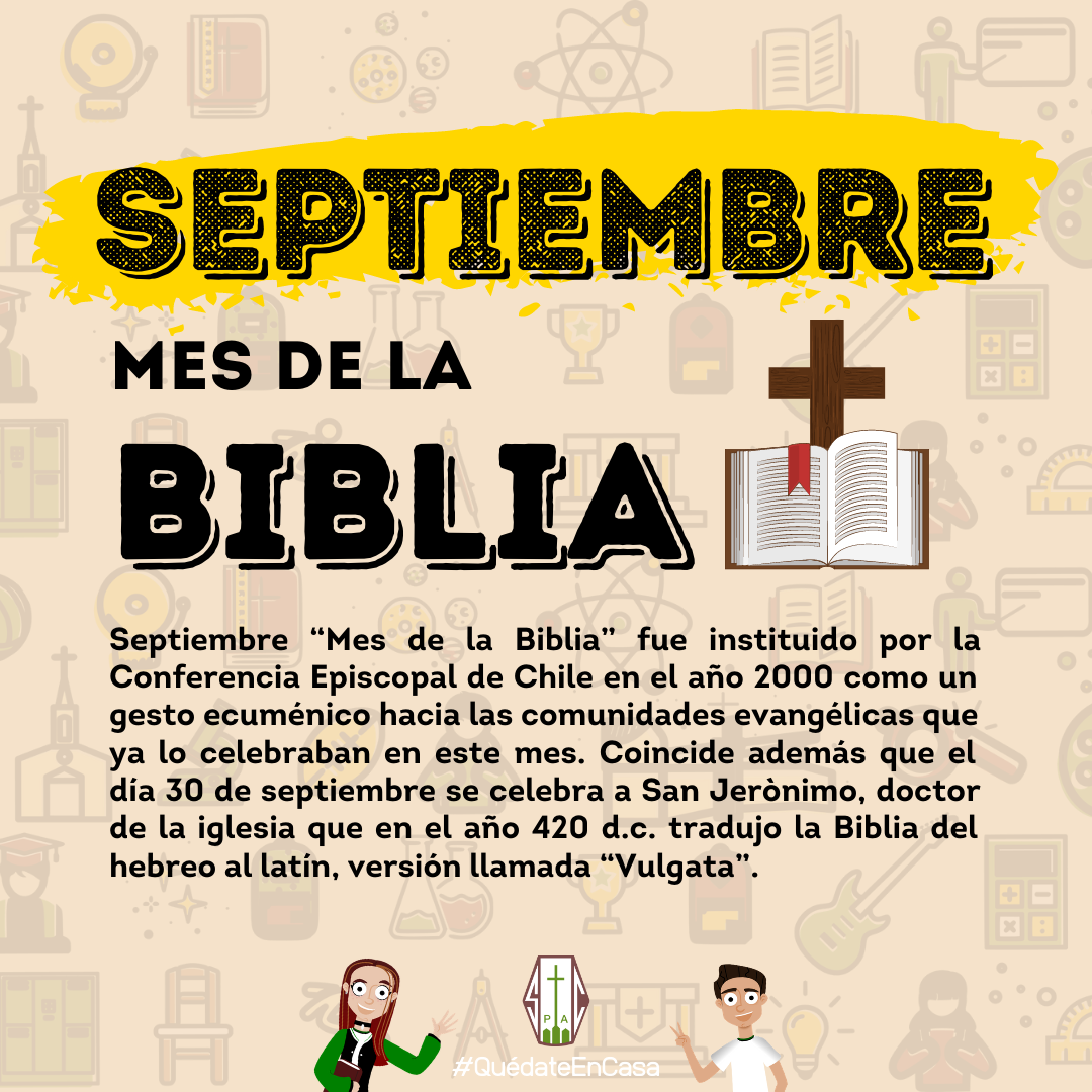 ¿Por qué septiembre es el mes de la biblia?