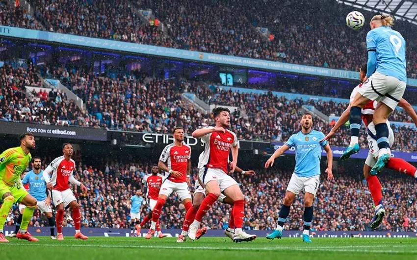 La IA cambia las predicciones para campeón de la Premier League tras el empate entre Manchester City y Arsenal