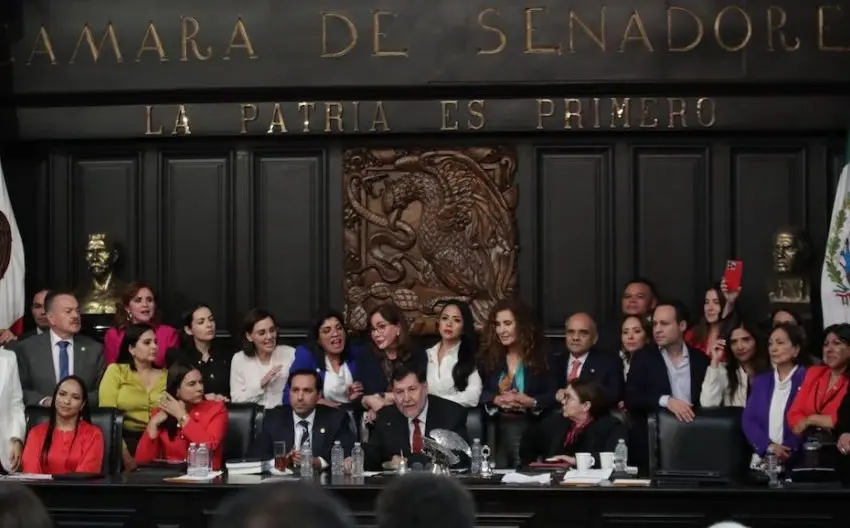 Con mayoría calificada: Reforma judicial aprobada en el Senado