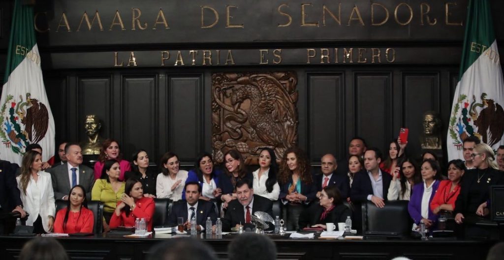 Con mayoría calificada: Reforma judicial aprobada en el Senado