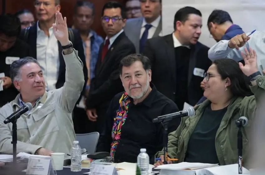 Reforma judicial es aprobada en comisiones del Senado, ahora sí va al Pleno