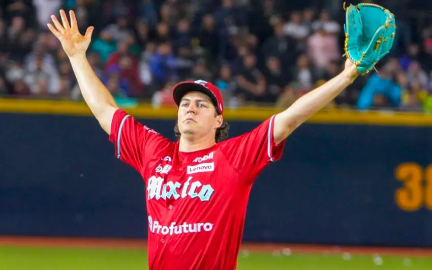 Trevor Bauer llegó a los Diablos Rojos del México por 5 juegos y ahora es campeón de la Serie del Rey