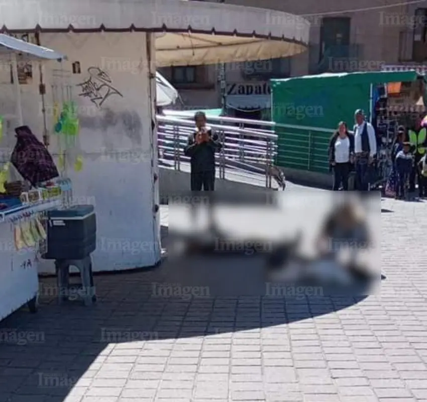 Se registra ataque armado en Plaza Bicentenario de Zacatecas; hay una persona fallecida