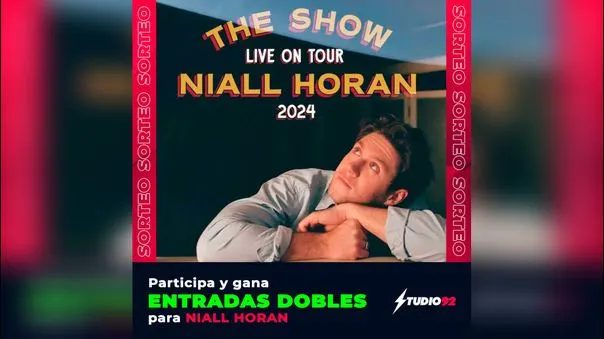 Sorteo concierto Niall Horan: Términos y condiciones