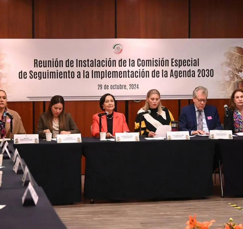 Senadora Amalia García Medina lidera Comisión del Senado para implementar la Agenda 2030 en México