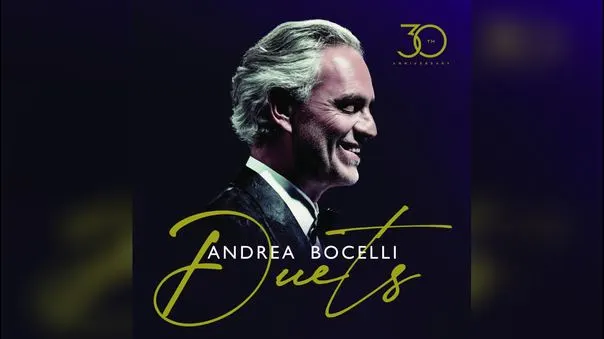 Andrea Bocelli presenta su esperado álbum “duets” celebrando 30 años de aniversario