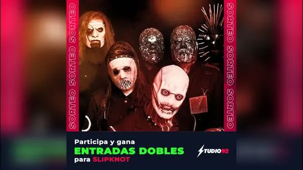 Sorteo digital concierto Slipknot: Términos y condiciones