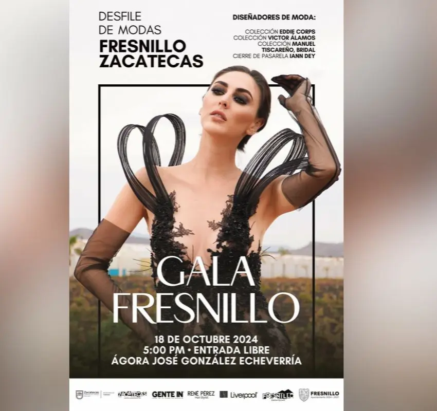 Desfile de modas Gala Fresnillo en el Ágora