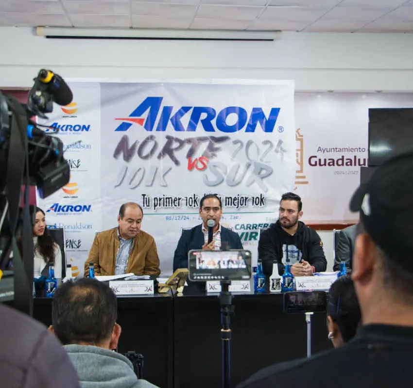 Carrera Akron Norte-Sur 10K 2024: Ayuntamiento de Guadalupe presenta la convocatoria
