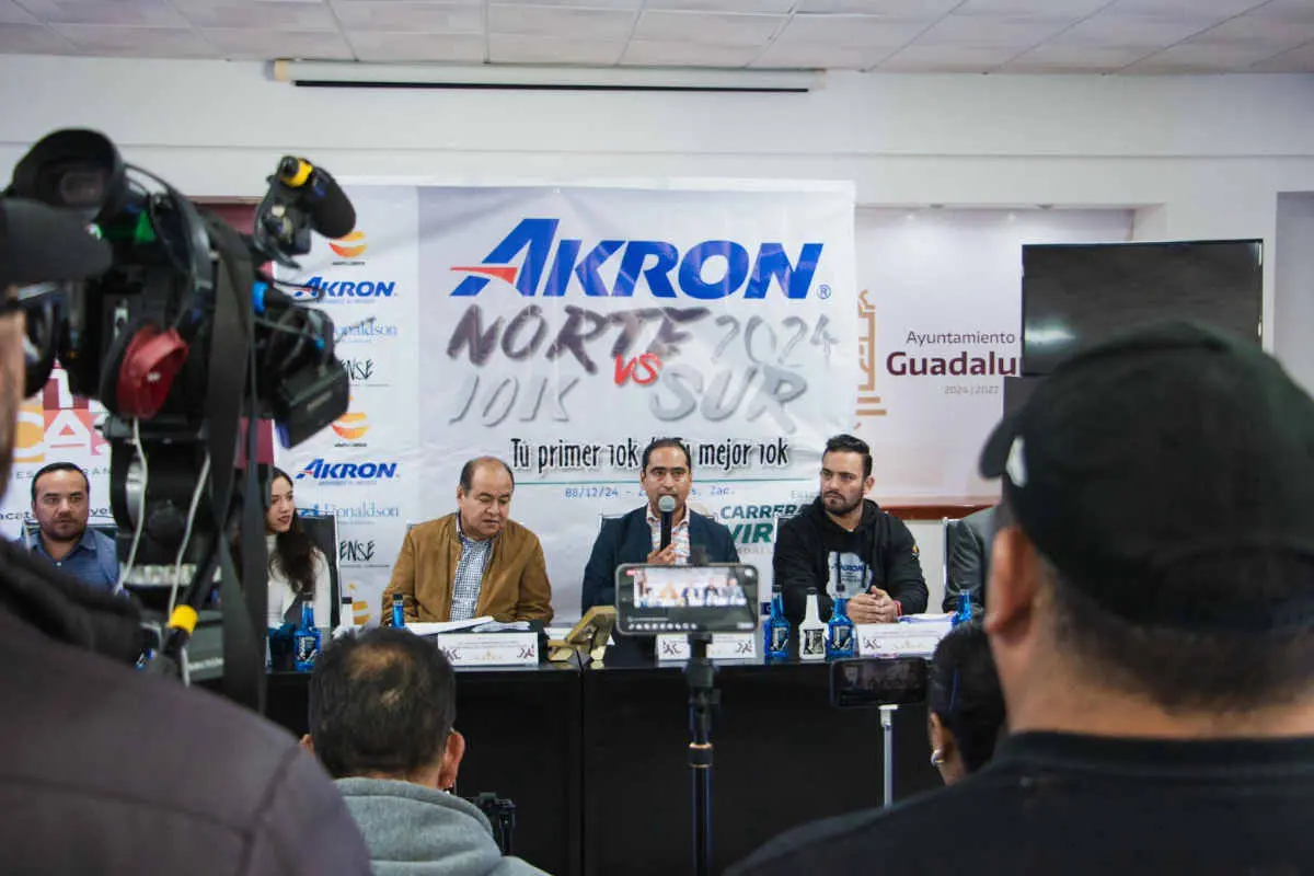 Carrera Akron Norte Sur 10K 2024 Ayuntamiento de Guadalupe presenta la convocatoria |