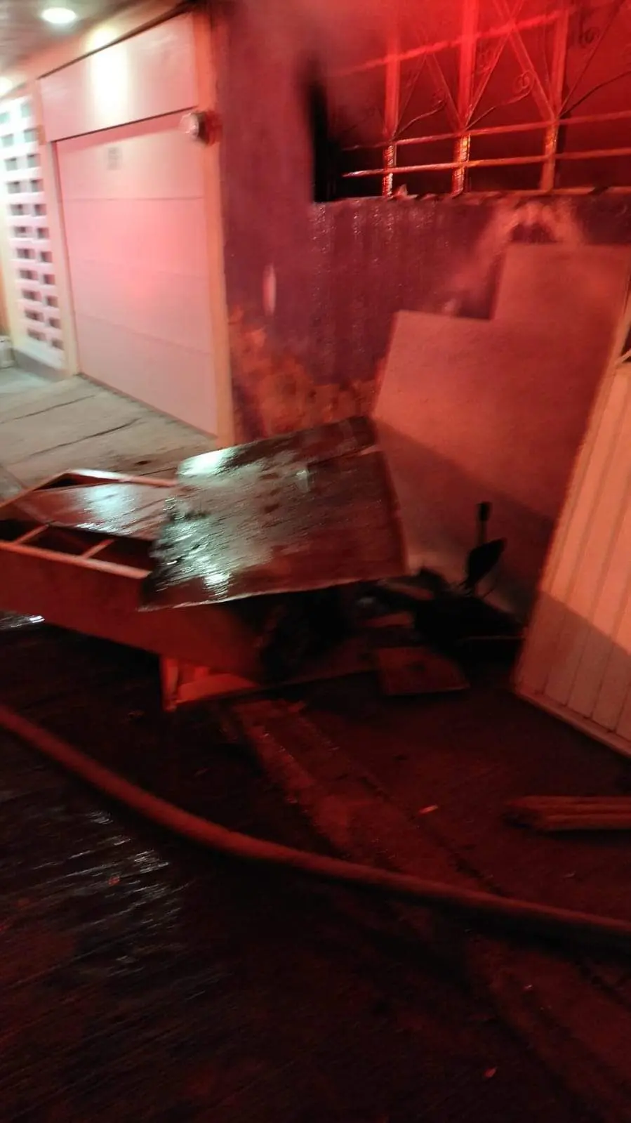 Fresnillo Se incendia vivienda que era usada como carpintería |