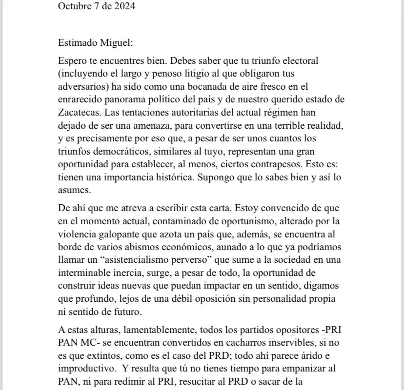 Pide Enrique Laviada a Miguel Varela convertirse en “alcalde incómodo”
