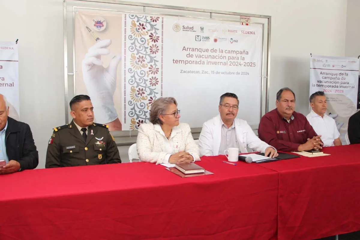 Zacatecas inicia campaña de vacunación para la temporada invernal |