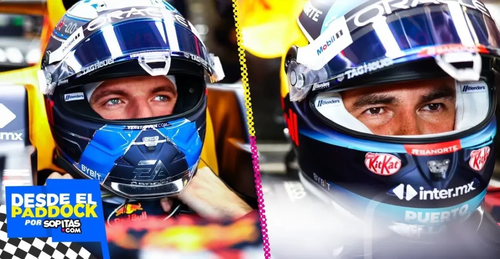 Checo Pérez y Max Verstappen no tienen las mismas actualizaciones |