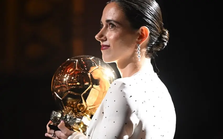 Aitana Bonmatí repite y gana el Balón de Oro a Mejor Jugadora