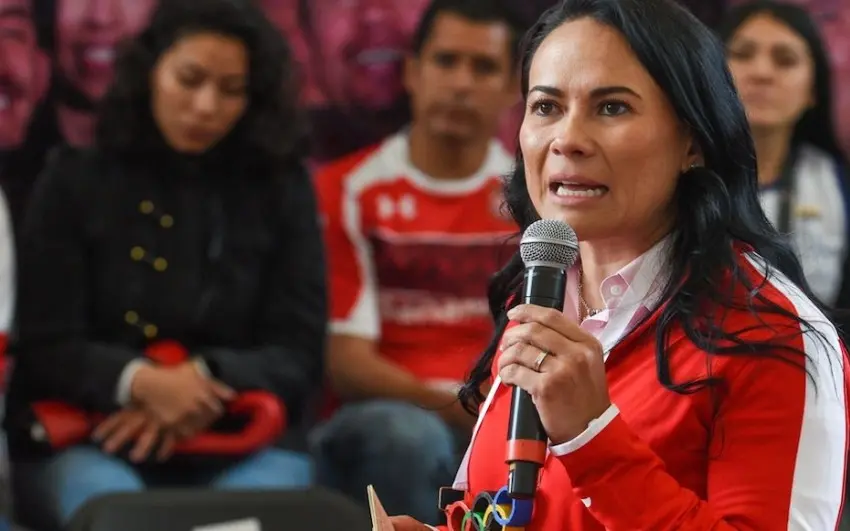 ¿Se acuerdan de Alejandra del Moral? Ya estrenó hueso con Sheinbaum