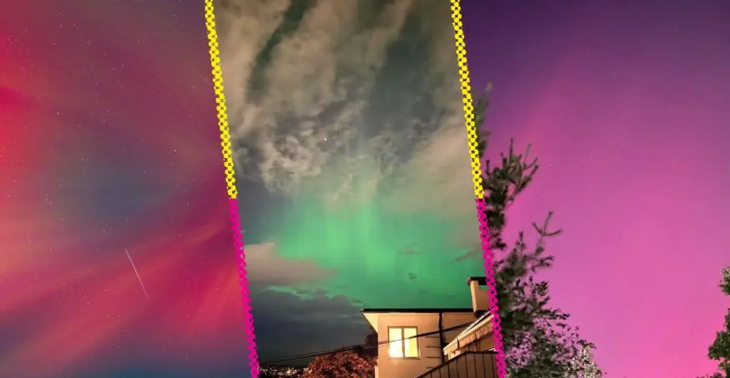 10 increíbles fotos de las auroras boreales por la tormenta solar en el mundo y México |