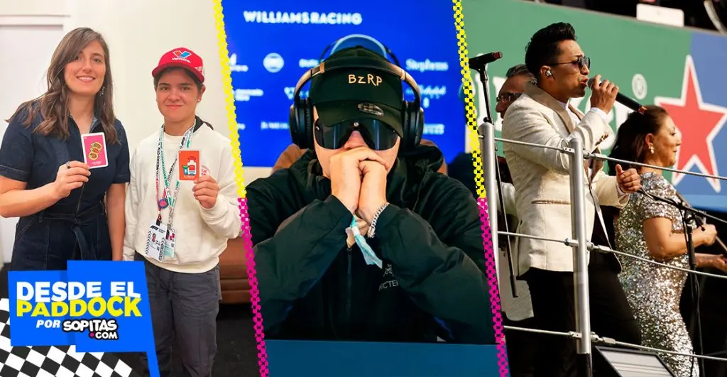 Los Ángeles Azules con Nicki Nicole y Bizarrap con Colapinto Lo que no se vio del GP de México |