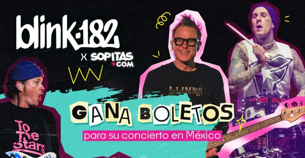 No te pierdas el Día de Blink 182 en Sopitas Tendremos boletos entrevista y más |