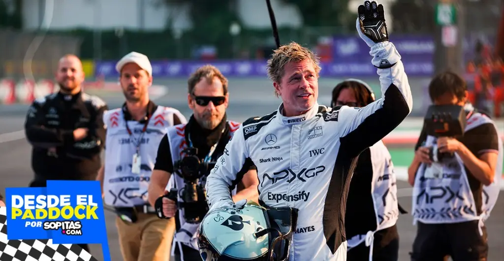 Cómo le fue a Sonny Hayes Brad Pitt en el Gran Premio de México |