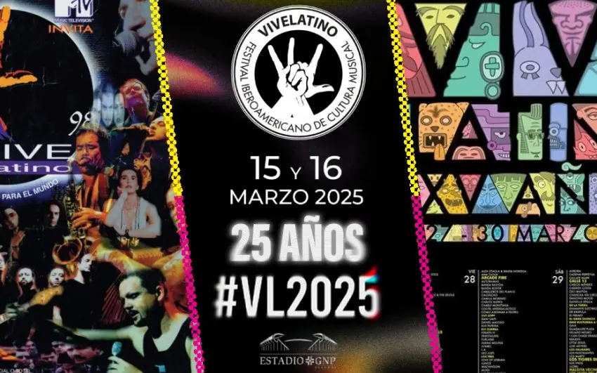 La historia del Vive Latino, a través de sus carteles y line-ups