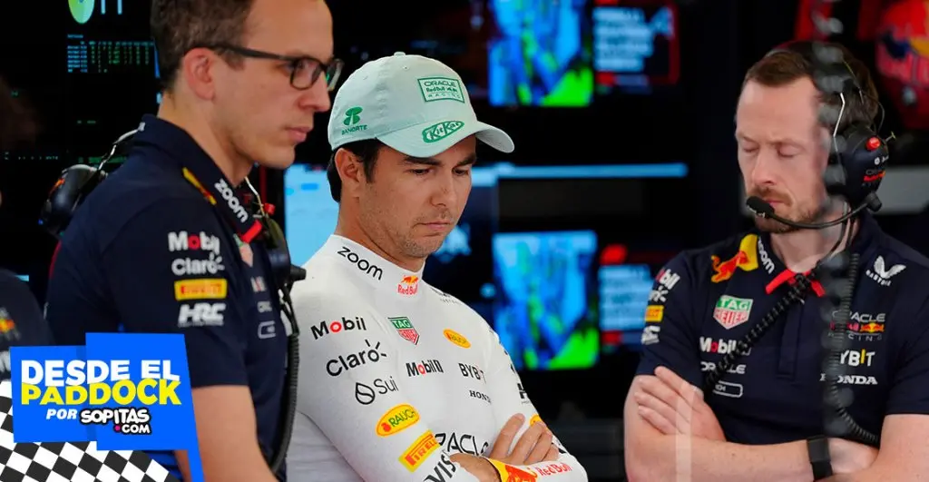 Checo toca fondo en México Es el fin de semana en el que mejor lo quiero hacer y no puedo |