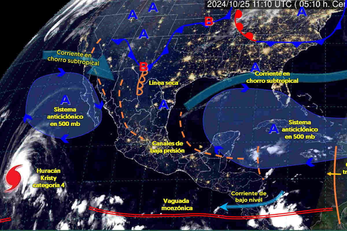 ¿Cómo será el clima hoy 26 de octubre de 2024 en Zacatecas?